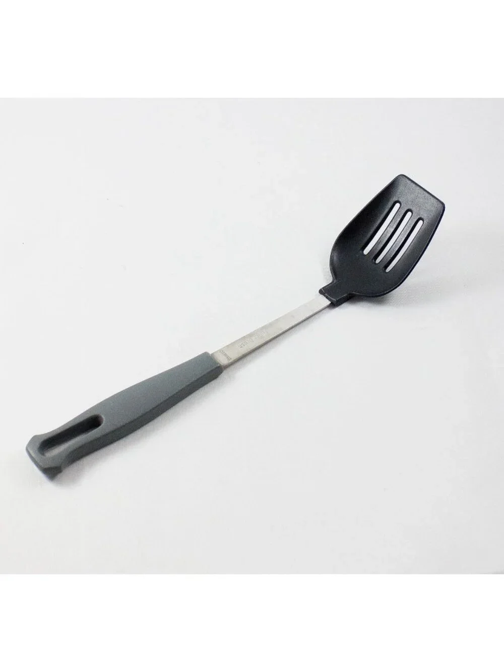 Vintage Fuller Brush Slotted Serving Spoon Stainless Steel Nylon Ergo Handle